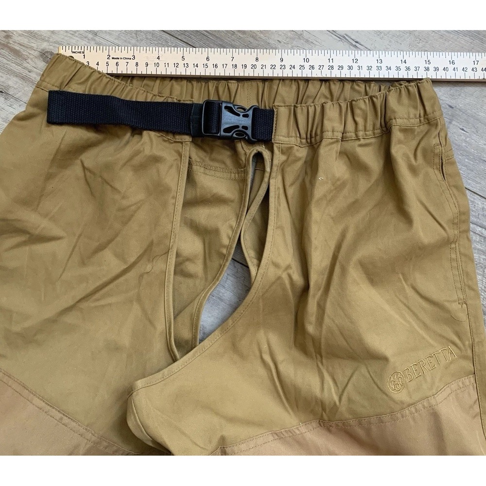 Beretta Chaps DESIGNED In Italy S/M Durable Lightweight Pockets has Waist Adjust - Picture 6 of 16
